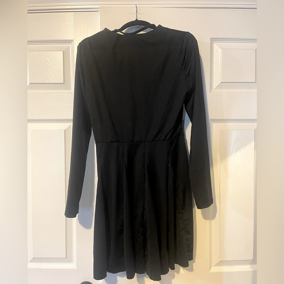 Black Halara Tie-up Dress - Picture 2 of 3